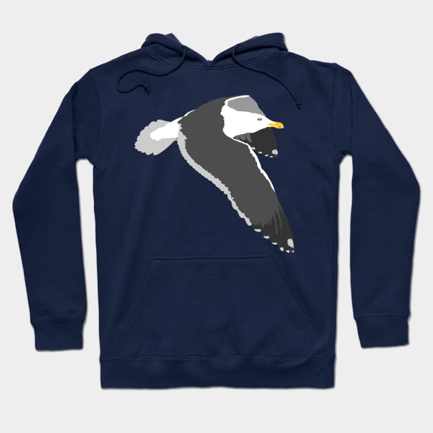 Herring Gull Hoodie by stargatedalek